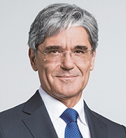 Siemens president and CEO Joe Kaeser